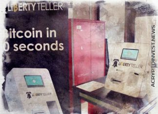 LibertyX, в США, запускает продажу BTC в банкоматах