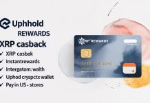 Uphold перезапускает дебетовую карту XRP Rewards в США Uphold